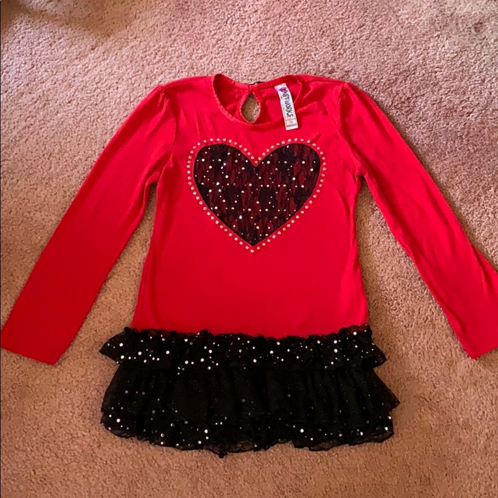 Knit works Girls Dress/Tunic Size XL